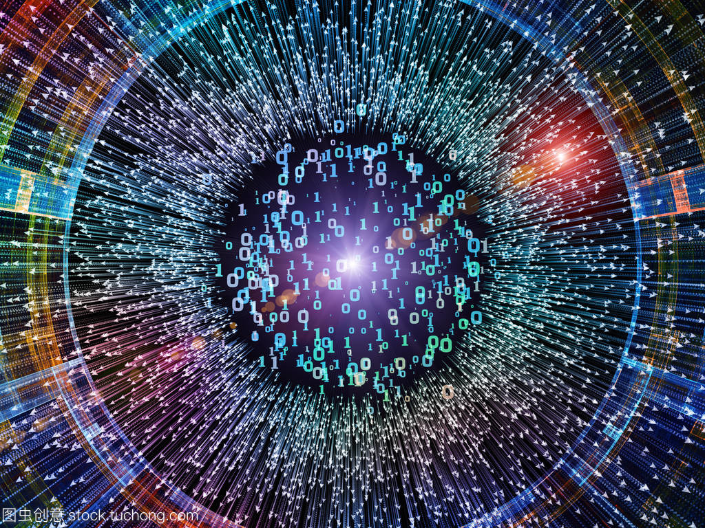 設(shè)計由數(shù)字系列。作為科學(xué)、信息技術(shù)和數(shù)學(xué)項目背景的數(shù)字和抽象元素的構(gòu)成